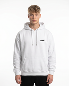 Skeleton Hoodie Arctic White - model front