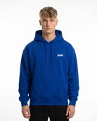 Because i would die for you Hoodie Royal Blue Vorderansicht - model front (reuse Call my lawyer)