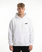 Angel OVS Hoodie White - model front (no cord)