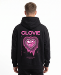 Loving heart OVS Zip Schwarz - model back print