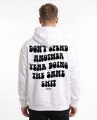 Doing the same shit OVS Hoodie Arctic White - model back print (archive reuse)