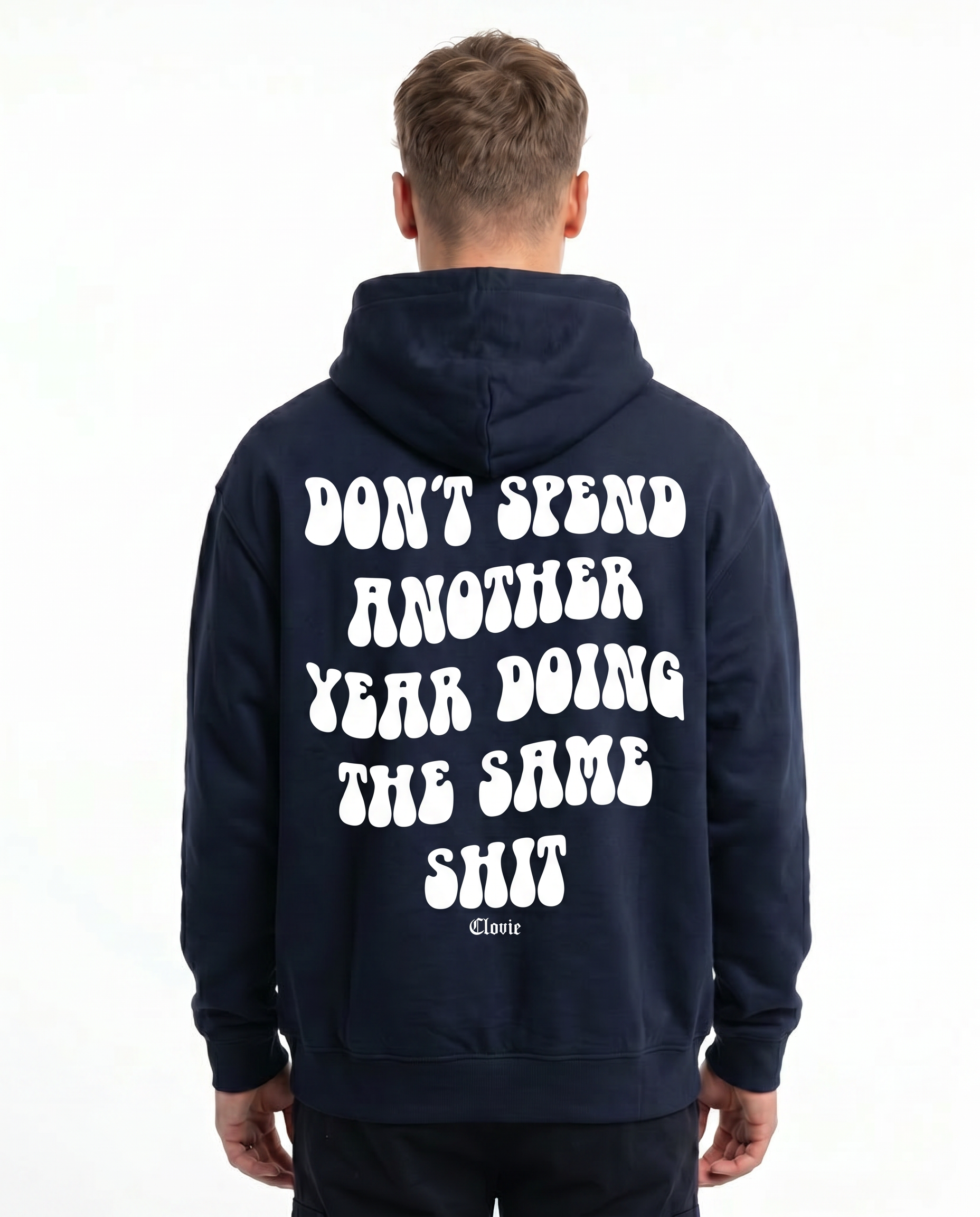 Doing the same shit OVS Zip French Navy - model back print (H.A 1:1)