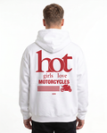 Hot girls love motorcycles OVS Zip White - model back print (H.A 1:1)