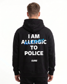 I am allergic to police OVS Zip Black - model back print (H.A 1:1 v2)