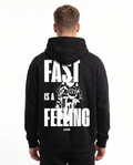 Fast is a feeling OVS Zip Black - model back print (H.A male v3)