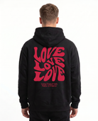 Loving yourself OVS Zip Black - model back print (H.A 1:1)