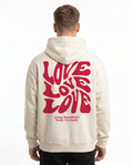 Loving yourself OVS Hoodie White Sand - model back print (H.A 1:1)