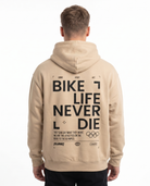Bike life OVS Zip White Sand - model back print H.A 1:1