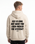 Sex is cool OVS Zip White Sand - model back print H.A 1:1