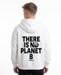 There is no planet b OVS Hoodie White - model back print