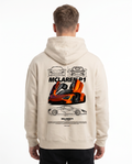 McLaren P1 OVS Zip White Sand - model back print H.A 1:1