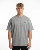 I am allergic to police OVS Tee Grey - model front CLOVIE (reuse Make-dreams Grey)