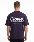 Make your dreams come true OVS Tee Purple Night - model back print (v4)