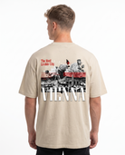 Vienna OVS Tee Sand - model back print