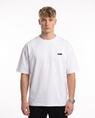 Need money for porsche Oversized Tee White - model front