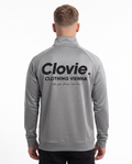 Half-Zip Longsleeve Grey - model back print v3