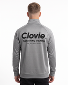 Half-Zip Longsleeve Grey - model back print v3