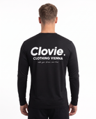Sport Longsleeve Black - model back print