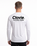Sport Longsleeve White - model back print