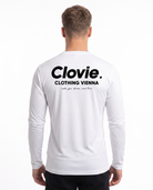 Sport Longsleeve White - model back print