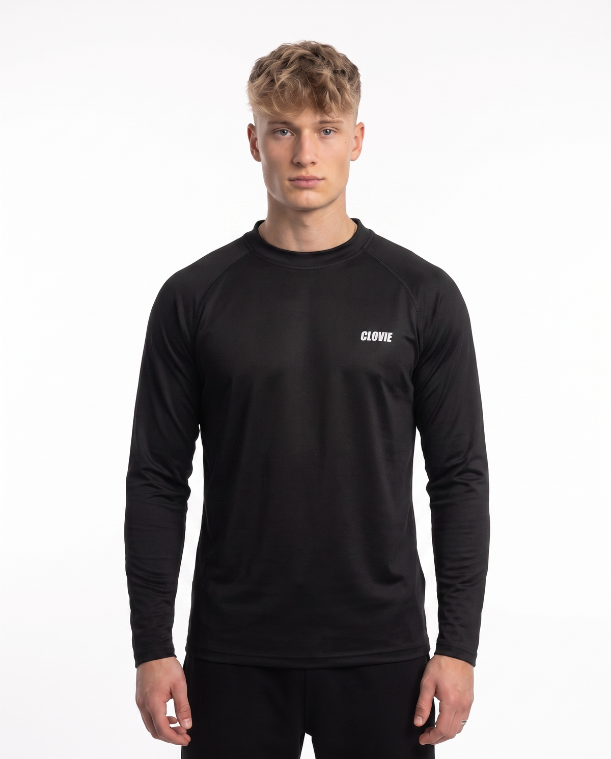 Sport Longsleeve Black - model front