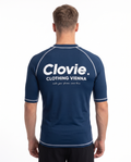 Sport Tee Sporty Navy - model back print (natural)