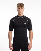 Sport Tee Black - model front (natural)