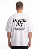 Dream big OVS Tee White - model back print