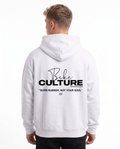 Bike culture OVS Zip White - model back print