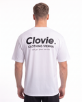Sport Tee White - model back print