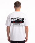 Porsche GT3 RS Oversized Tee White – Rückseite