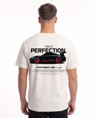 Porsche GT3 RS Standard Tee Vintage White – Rückseite