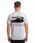 Porsche GT3 RS Standard Tee Heather Grey – Rückseite