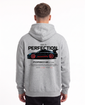 Porsche GT3 RS Oversized Hoodie Light Asphalt – Rückseite