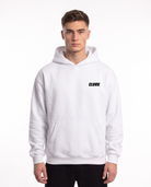 Porsche GT3 RS Oversized Hoodie White – Vorderseite