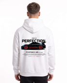 Porsche GT3 RS Oversized Hoodie White – Rückseite