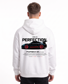 Porsche GT3 RS Oversized Zip Hoodie White – Rückseite