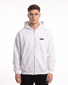 Porsche GT3 RS Oversized Zip Hoodie White – Vorderseite