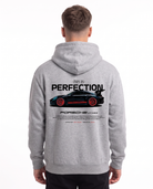 Porsche GT3 RS Hoodie Heather Grey – Rückseite