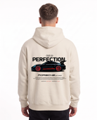 Porsche GT3 RS Oversized Zip Hoodie White Sand – Rückseite