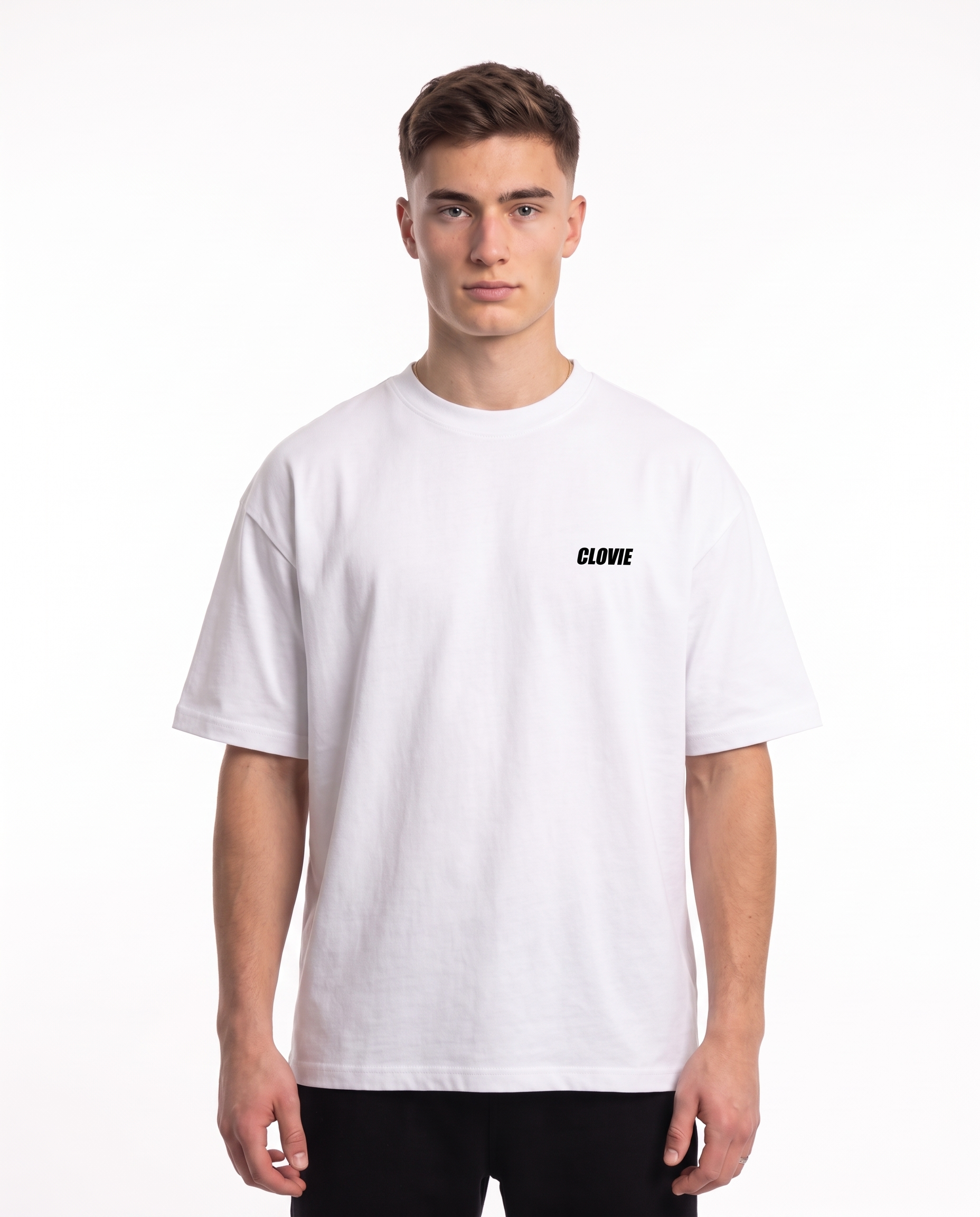 Porsche 911 GT3 RS Oversized Tee White – Vorderseite
