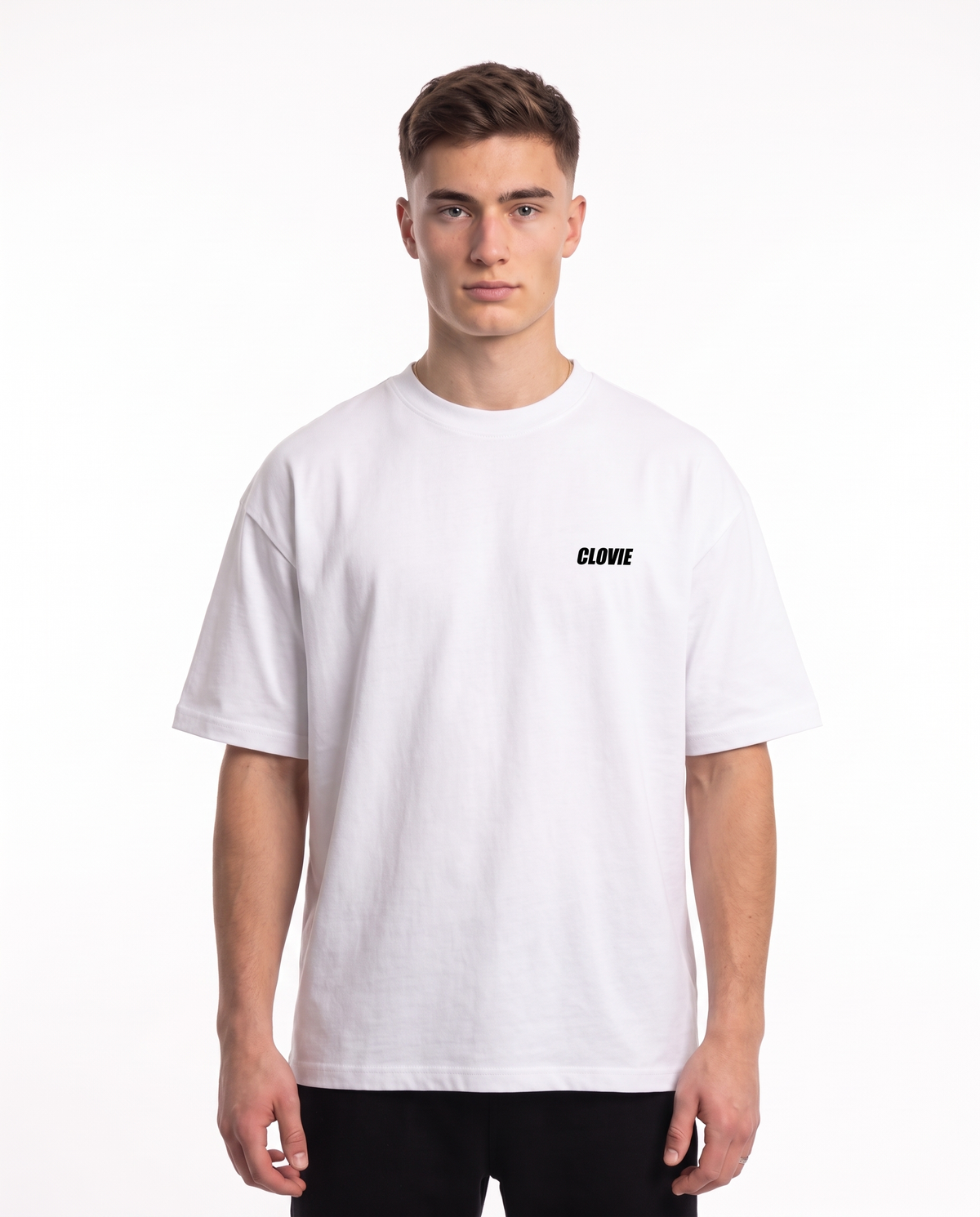 Porsche 911 GT3 RS Oversized Tee White – Vorderseite