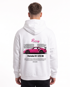 Porsche 911 GT3 RS Hoodie Arctic White – Rückseite