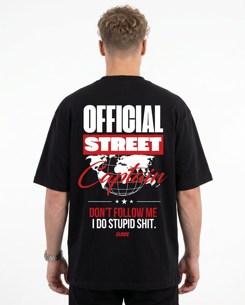 Official Street Captain Oversized Tee CLOVIE