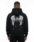 Angel wings Oversized Zip Hoodie CLOVIE