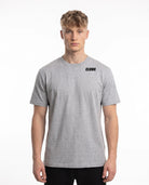 Porsche 911 GT3 R T-Shirt Heather Grey – Vorderseite mit CLOVIE-Logo