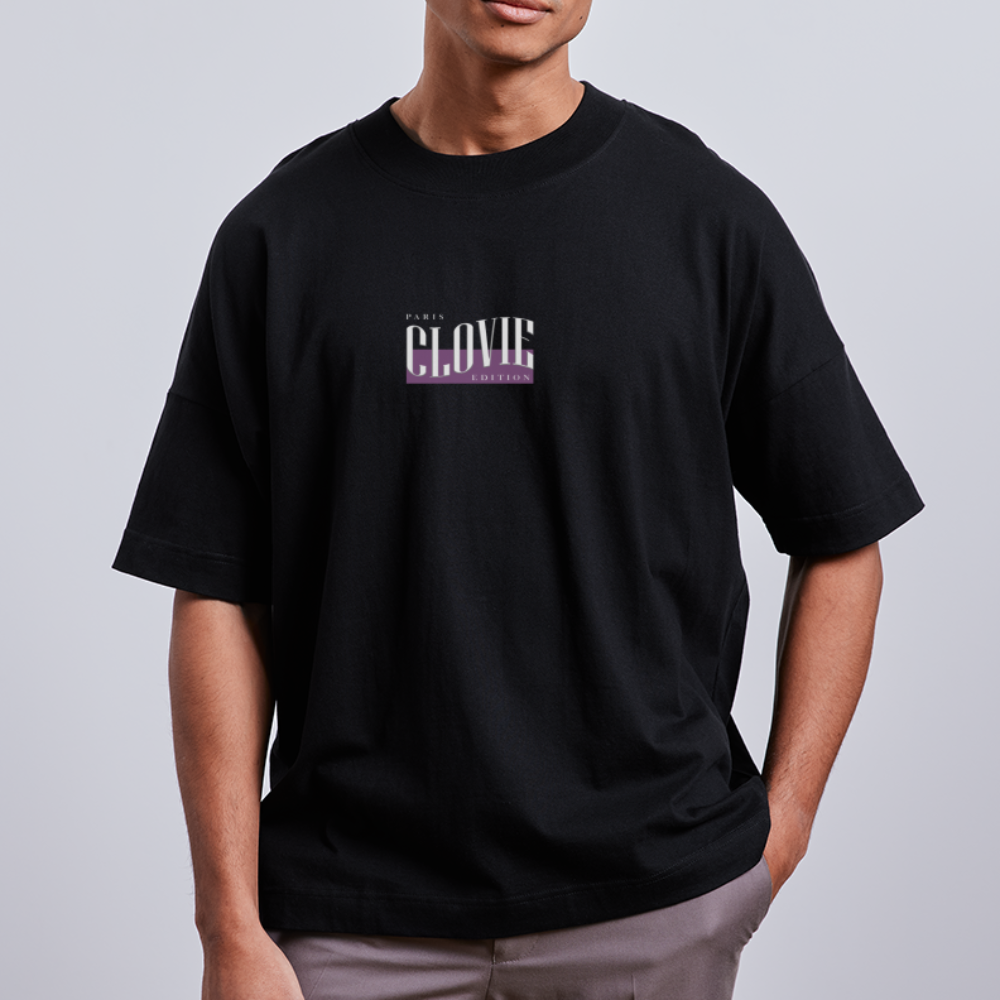 Paris - Oversized Tee - Schwarz